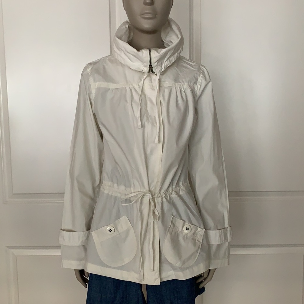 Fox Riders 100% Cotton Lightweight White Jacket